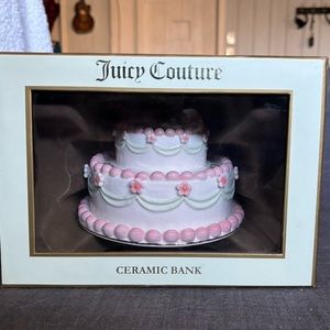 Juicy Couture **VERY RARE** Ceramic Bank IN BOX